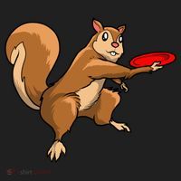 Disc Golf Squirrel Frolf Frisbee Golf Disc Gift Golf Towel thumb 3