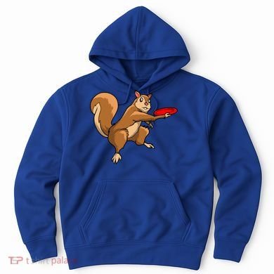 Disc Golf Squirrel Frolf Frisbee Golf Disc Gift Hoodie