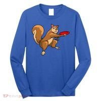 Disc Golf Squirrel Frolf Frisbee Golf Disc Gift Long Sleeve Shirt thumb 0