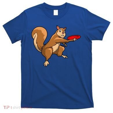 Disc Golf Squirrel Frolf Frisbee Golf Disc Gift T-Shirt