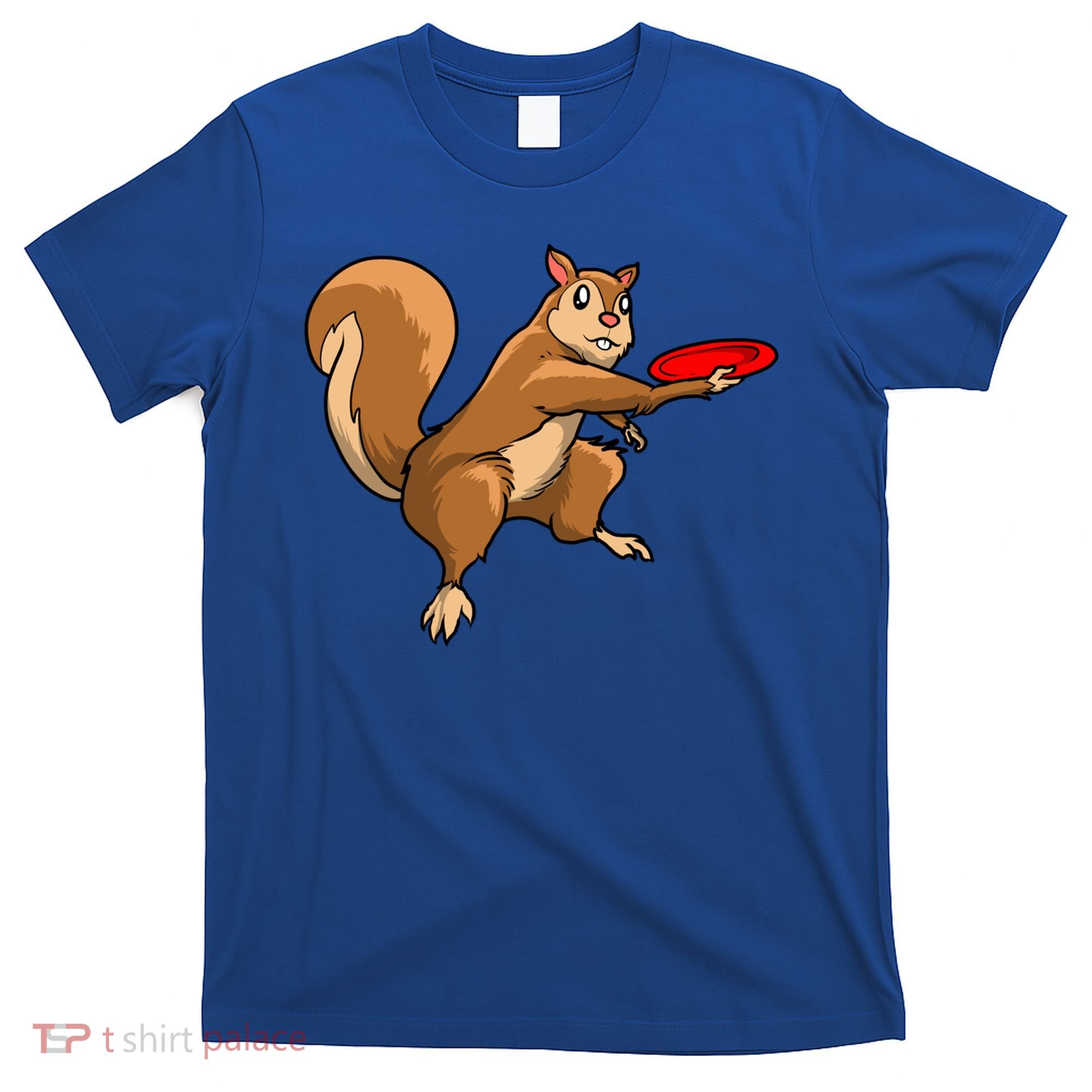 Disc Golf Squirrel Frolf Frisbee Golf Disc Gift T-Shirt