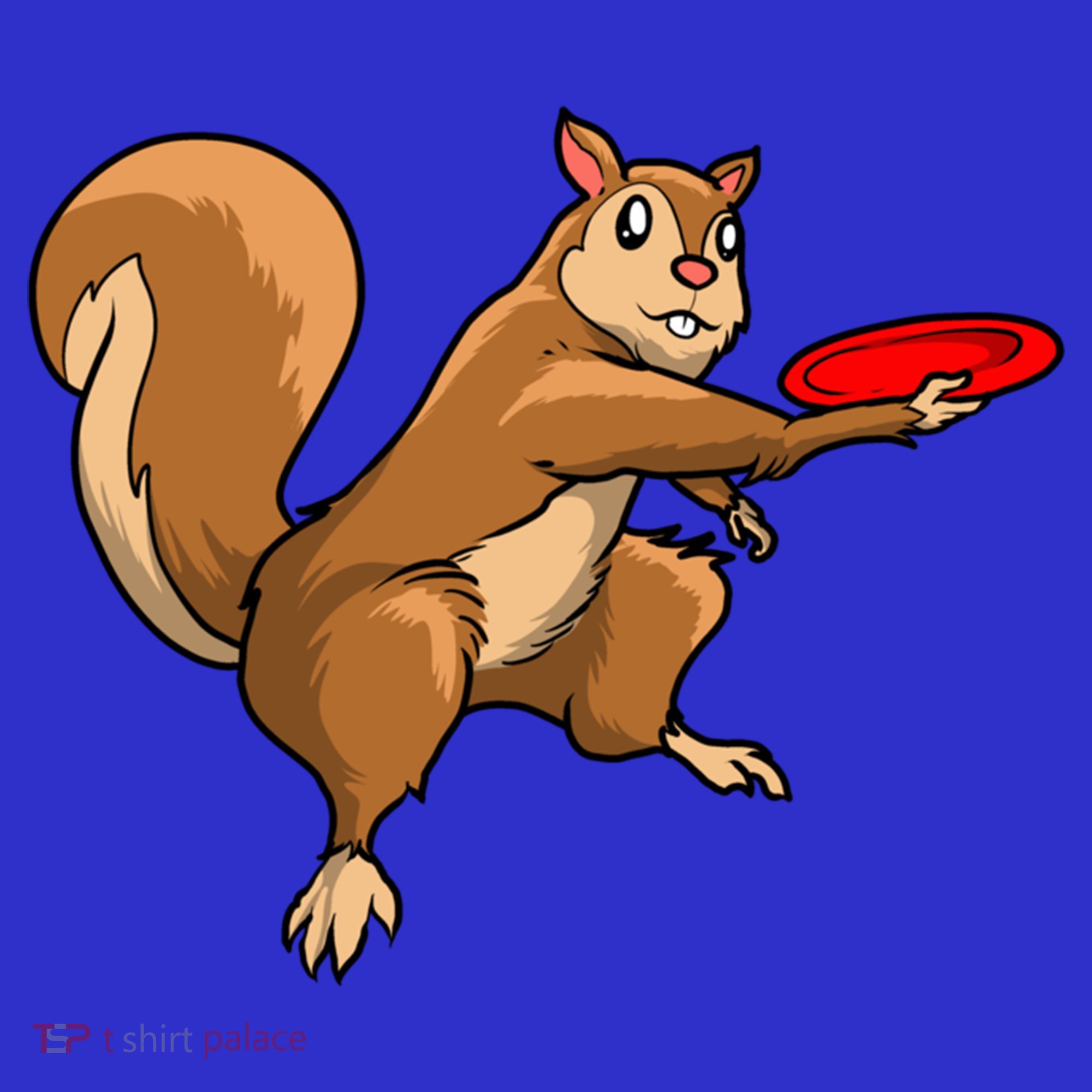 Disc Golf Squirrel Frolf Frisbee Golf Disc Gift Women's Tank Top