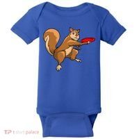 Disc Golf Squirrel Frolf Frisbee Golf Disc Gift Baby Bodysuit thumb 0