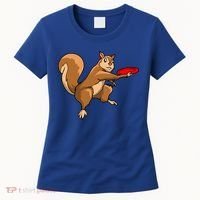 Disc Golf Squirrel Frolf Frisbee Golf Disc Gift Women's T-Shirt thumb 0