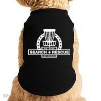 Disc Golf Search and Rescue, Disc Golf Gift, Funny Disc Golf Doggie Tank thumb 0