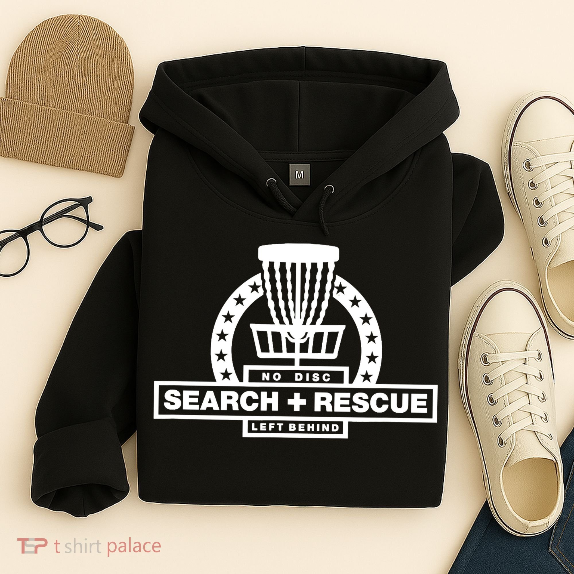 Disc Golf Search and Rescue, Disc Golf Gift, Funny Disc Golf Hoodie