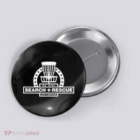 Disc Golf Search and Rescue, Disc Golf Gift, Funny Disc Golf Button thumb 0