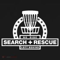 Disc Golf Search and Rescue, Disc Golf Gift, Funny Disc Golf 16 in Basic Backpack thumb 2