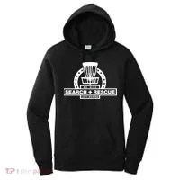 Disc Golf Search and Rescue, Disc Golf Gift, Funny Disc Golf Women's Hoodie thumb 0
