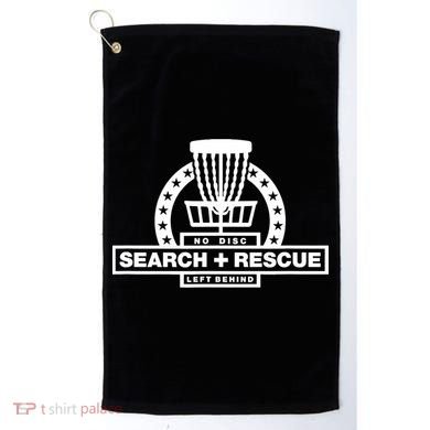 Disc Golf Search and Rescue, Disc Golf Gift, Funny Disc Golf Golf Towel