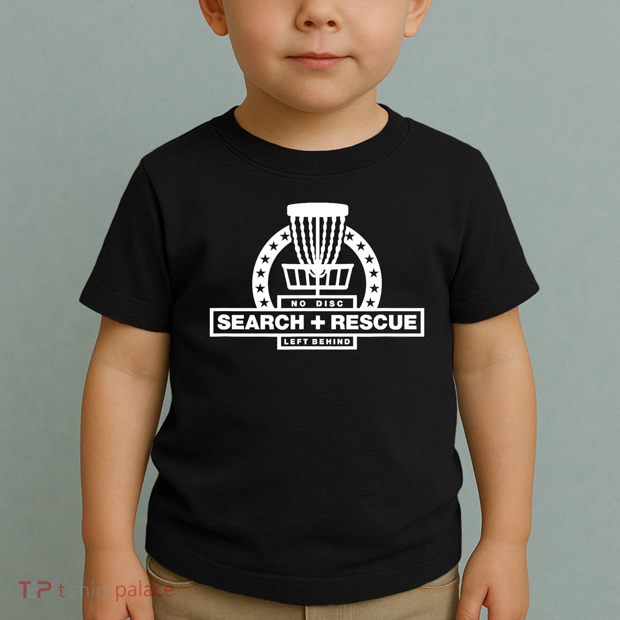 Disc Golf Search and Rescue, Disc Golf Gift, Funny Disc Golf Toddler T-Shirt