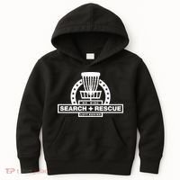 Disc Golf Search and Rescue, Disc Golf Gift, Funny Disc Golf Kids Hoodie thumb 0