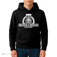Disc Golf Search and Rescue, Disc Golf Gift, Funny Disc Golf Kids Hoodie thumb 4