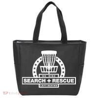 Disc Golf Search and Rescue, Disc Golf Gift, Funny Disc Golf Tote Bag thumb 0