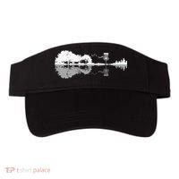 Disc Golf Sunset Guitar Guitarist Player Golfing Golfer Gift Visor thumb 0
