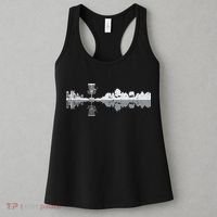 Disc Golf Trees Landscape Frisbee Golfer Frolf Women Women's Tank Top thumb 3