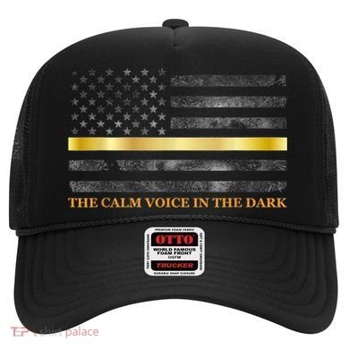 Dispatcher Gifts Thin Gold Line Thin Yellow Line 911 Hat