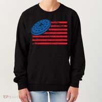 Disc Golf T USA Flag Disc Golf Women's Sweatshirt thumb 0