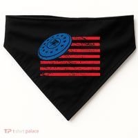 Disc Golf T USA Flag Disc Golf USA-Made Doggie Bandana thumb 0