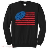 Disc Golf T USA Flag Disc Golf Sweatshirt thumb 0