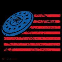 Disc Golf T USA Flag Disc Golf Sweatshirt thumb 3
