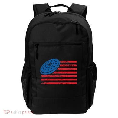 Disc Golf T USA Flag Disc Golf Backpack