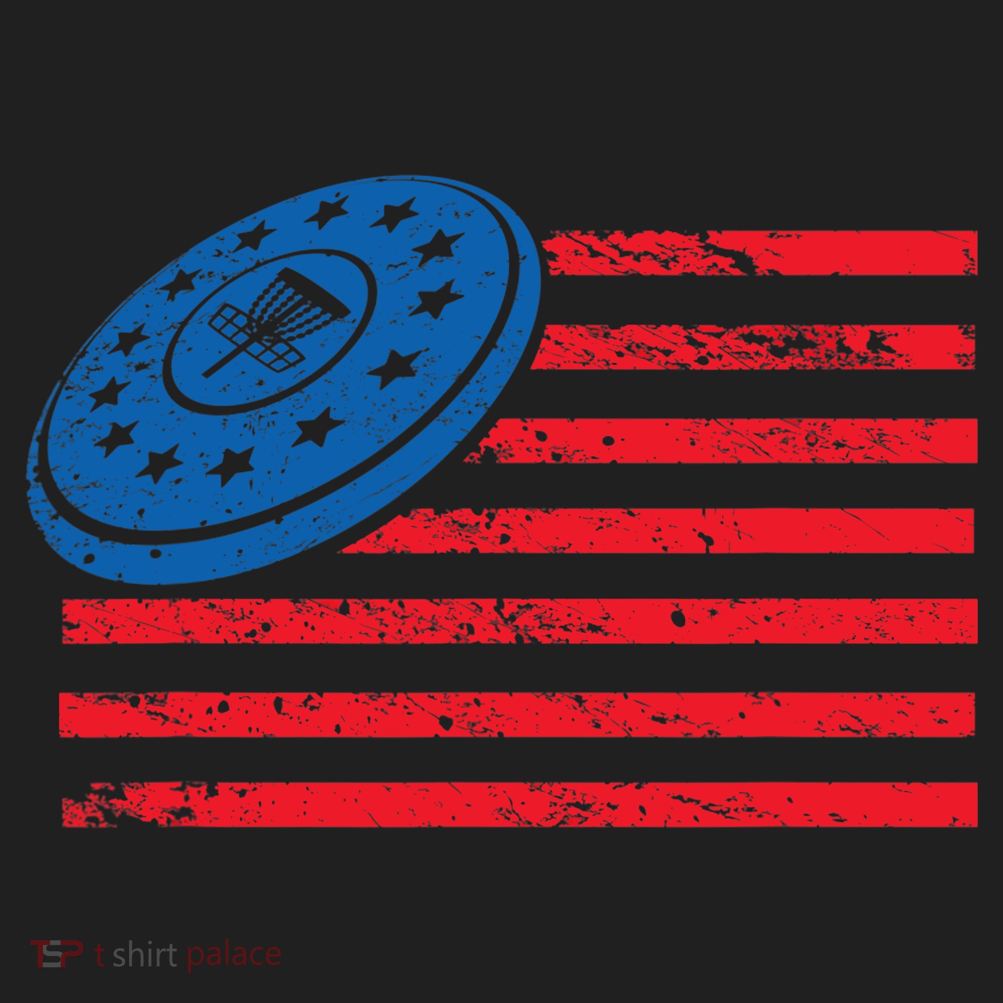 Disc Golf T USA Flag Disc Golf Beanie