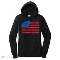 Disc Golf T USA Flag Disc Golf Women's Hoodie thumb 0