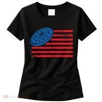 Disc Golf T USA Flag Disc Golf Women's T-Shirt thumb 0