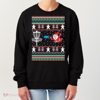 Disc Golf Ugly Christmas Merry Discmas Holiday Xmas Gift Cool Gift Women's Sweatshirt
