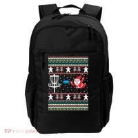 Disc Golf Ugly Christmas Merry Discmas Holiday Xmas Gift Cool Gift Backpack thumb 0