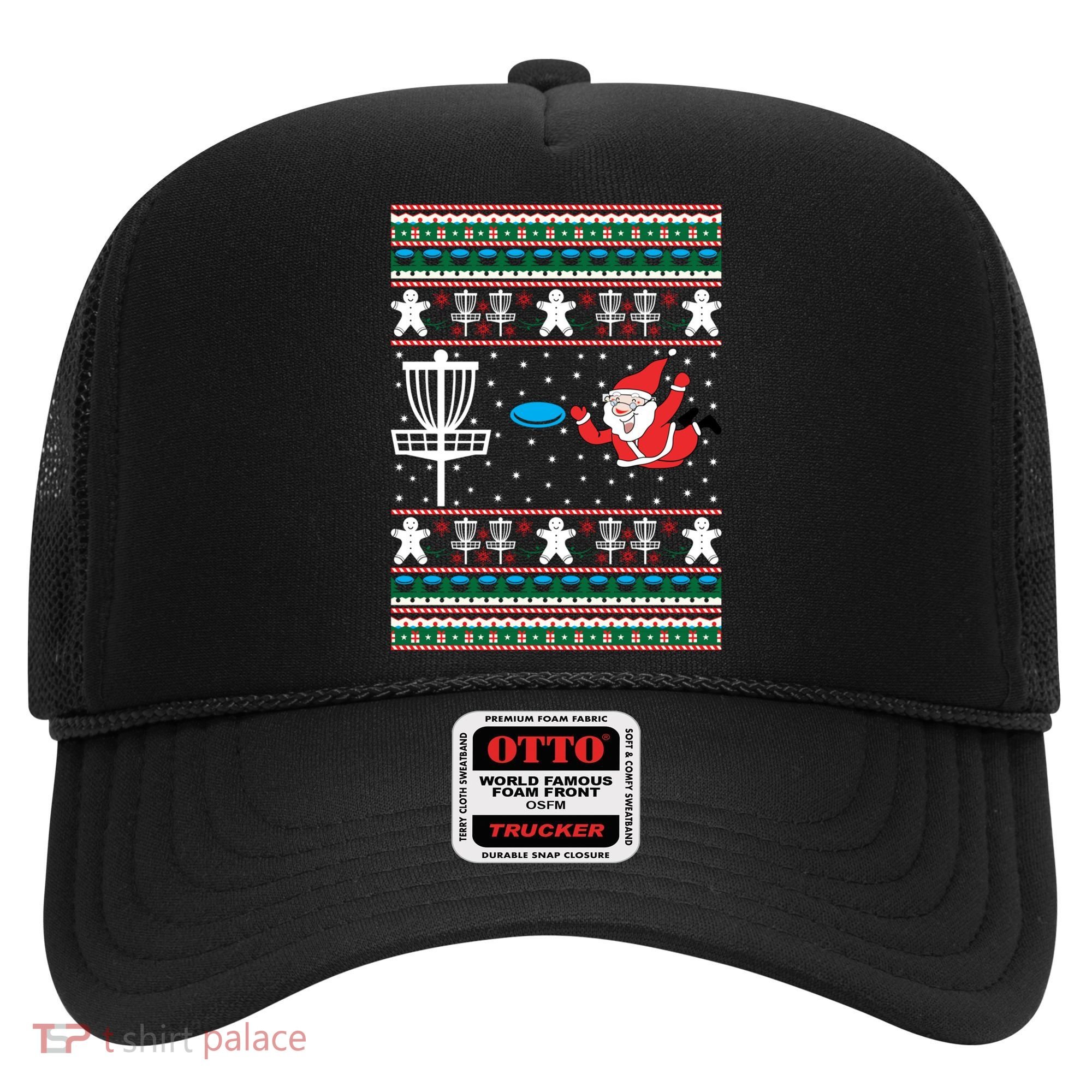 Disc Golf Ugly Christmas Merry Discmas Holiday Xmas Gift Cool Gift Hat