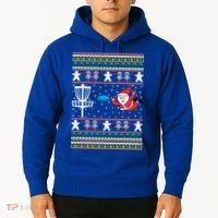 Disc Golf Ugly Christmas Merry Discmas Holiday Xmas Gift Cool Gift Hoodie thumb 2