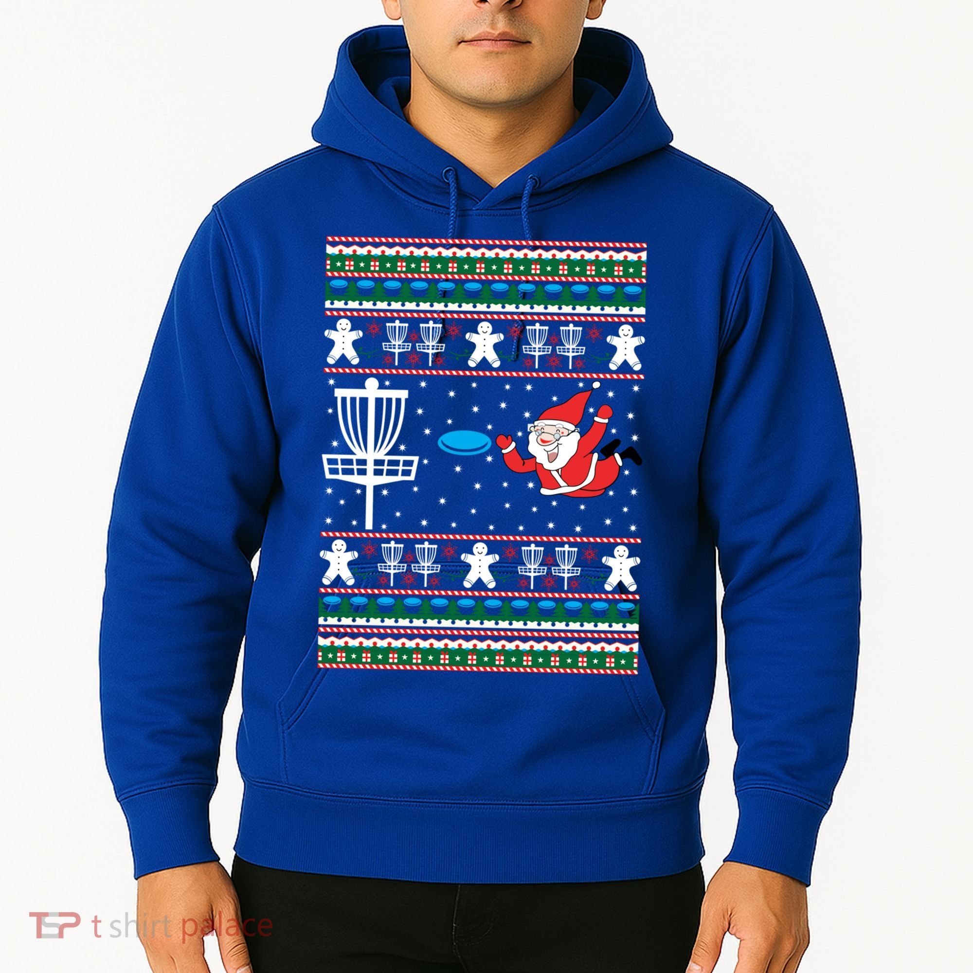 Disc Golf Ugly Christmas Merry Discmas Holiday Xmas Gift Cool Gift Hoodie