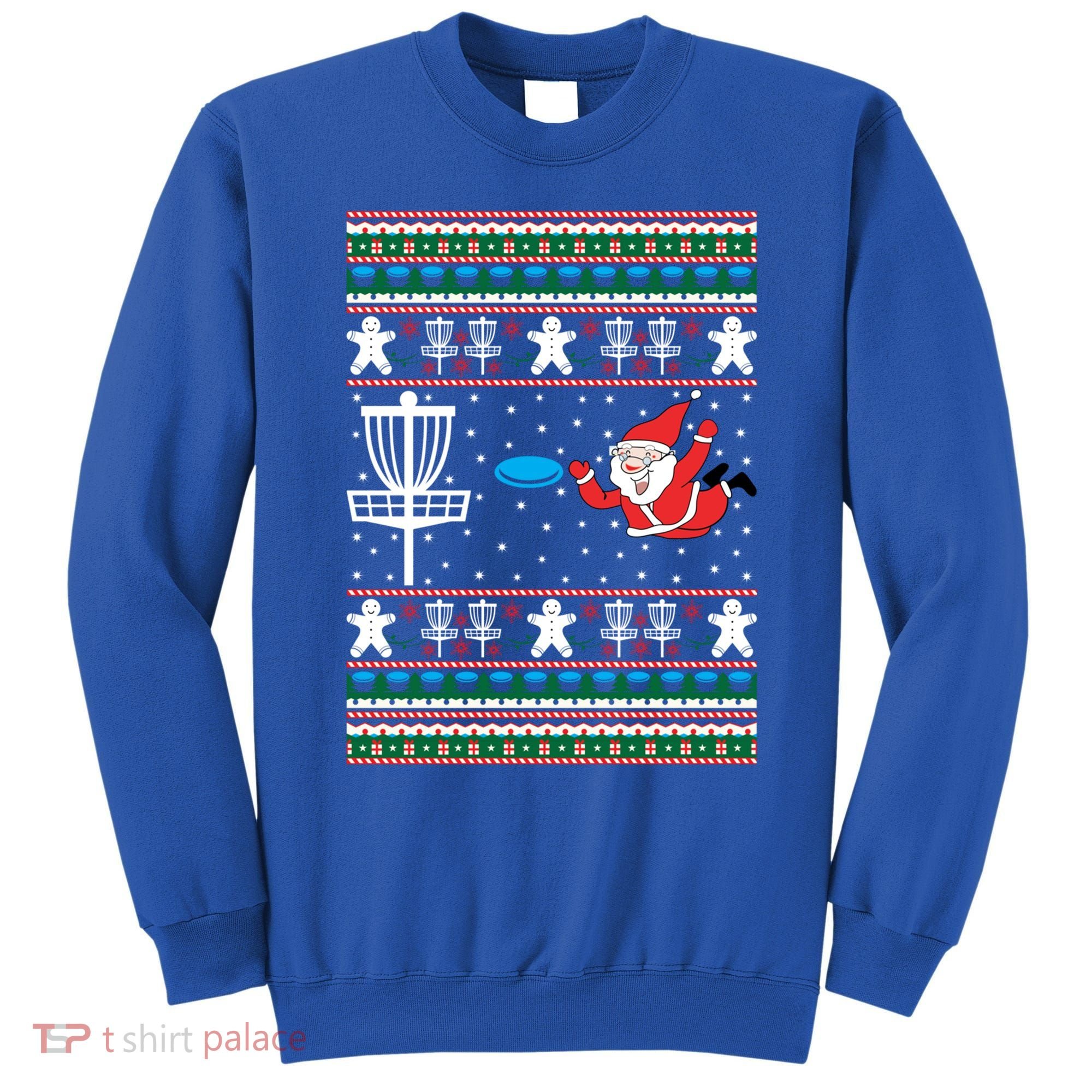 Disc Golf Ugly Christmas Merry Discmas Holiday Xmas Gift Cool Gift Sweatshirt