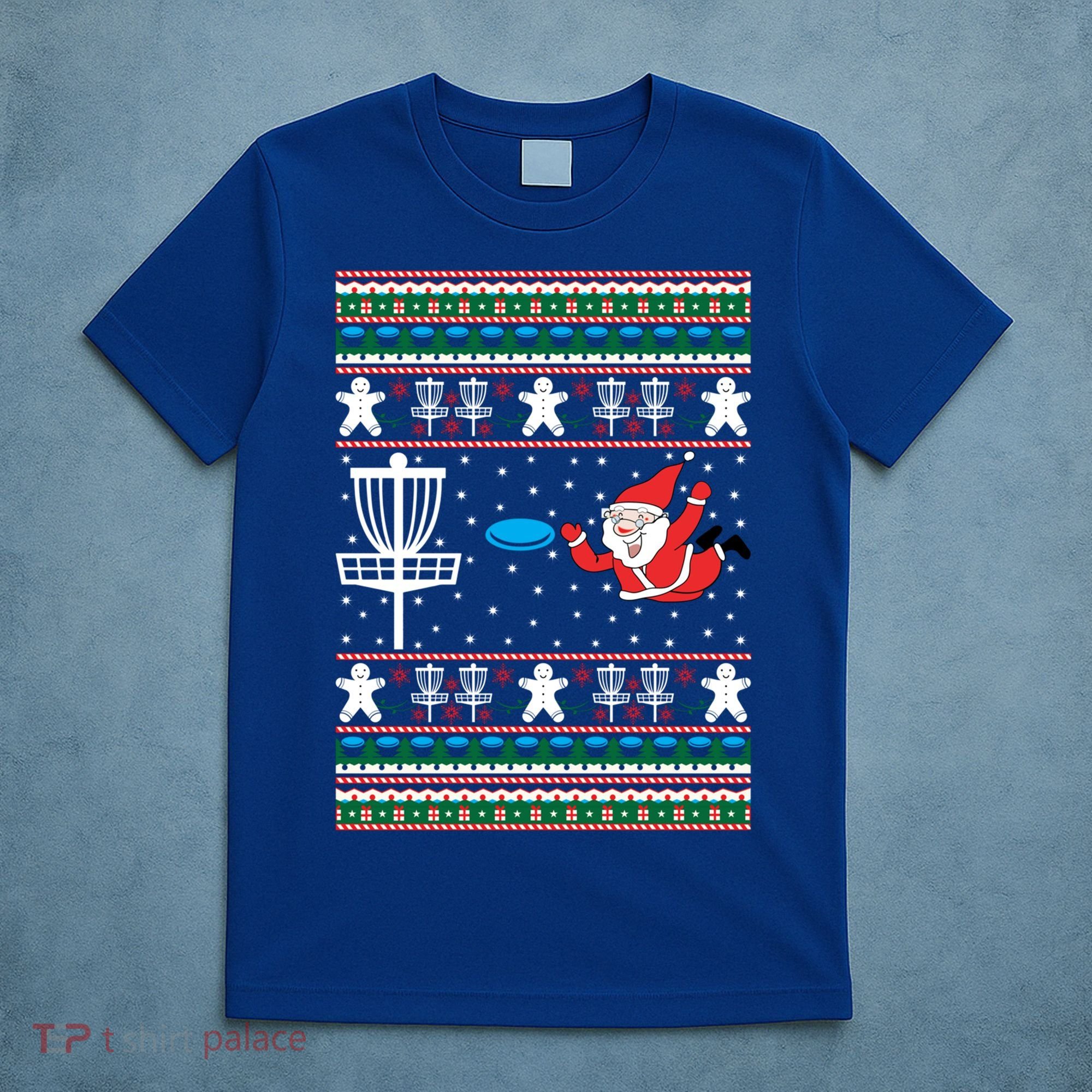 Disc Golf Ugly Christmas Merry Discmas Holiday Xmas Gift Cool Gift T-Shirt