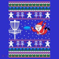 Disc Golf Ugly Christmas Merry Discmas Holiday Xmas Gift Cool Gift T-Shirt thumb 7