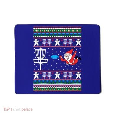 Disc Golf Ugly Christmas Merry Discmas Holiday Xmas Gift Cool Gift Mousepad
