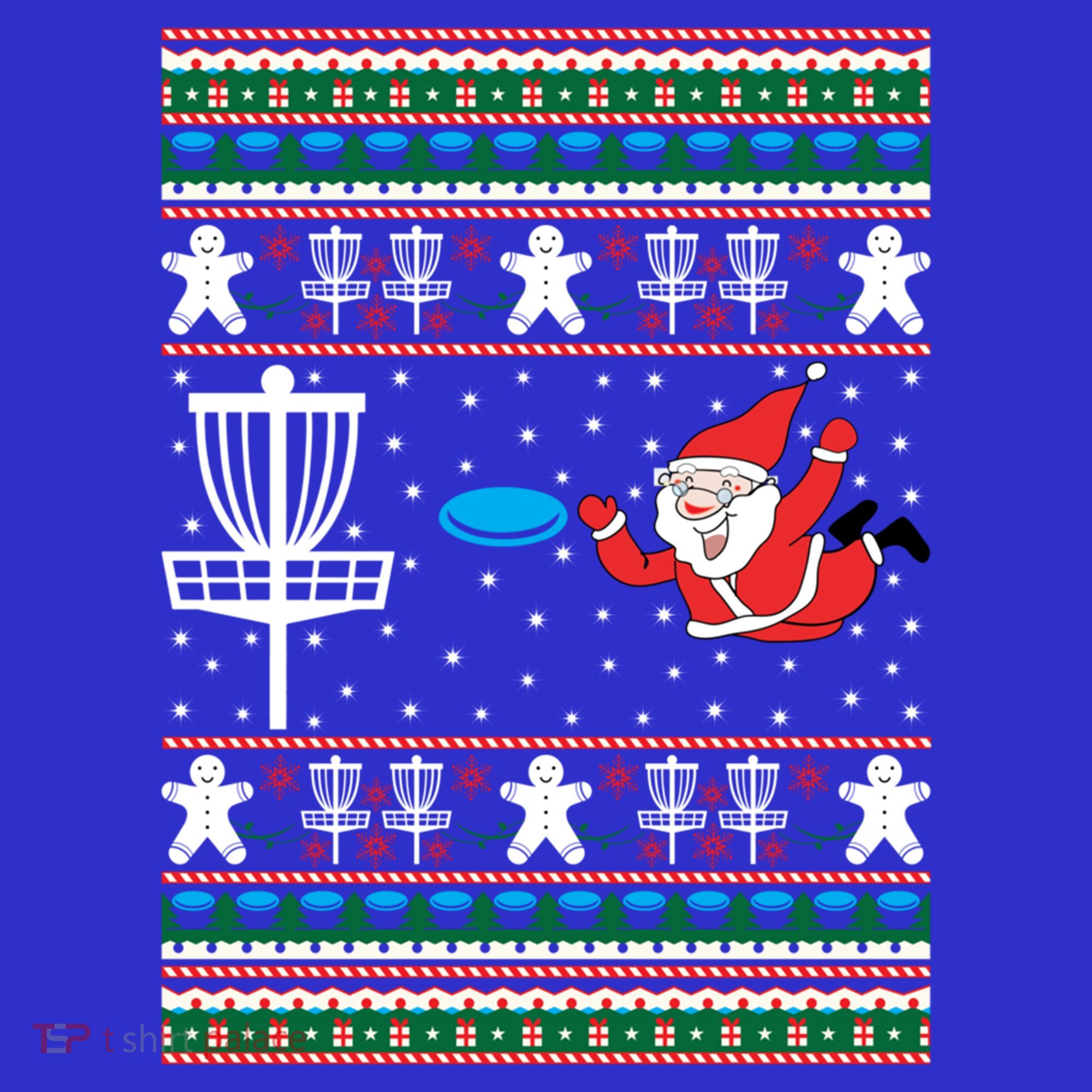 Disc Golf Ugly Christmas Merry Discmas Holiday Xmas Gift Cool Gift Women's Tank Top