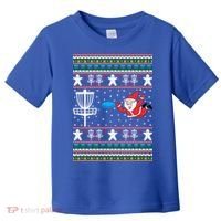 Disc Golf Ugly Christmas Merry Discmas Holiday Xmas Gift Cool Gift Toddler T-Shirt thumb 0
