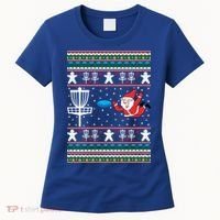 Disc Golf Ugly Christmas Merry Discmas Holiday Xmas Gift Cool Gift Women's T-Shirt thumb 0
