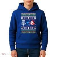 Disc Golf Ugly Christmas Merry Discmas Holiday Xmas Gift Cool Gift Kids Hoodie thumb 4