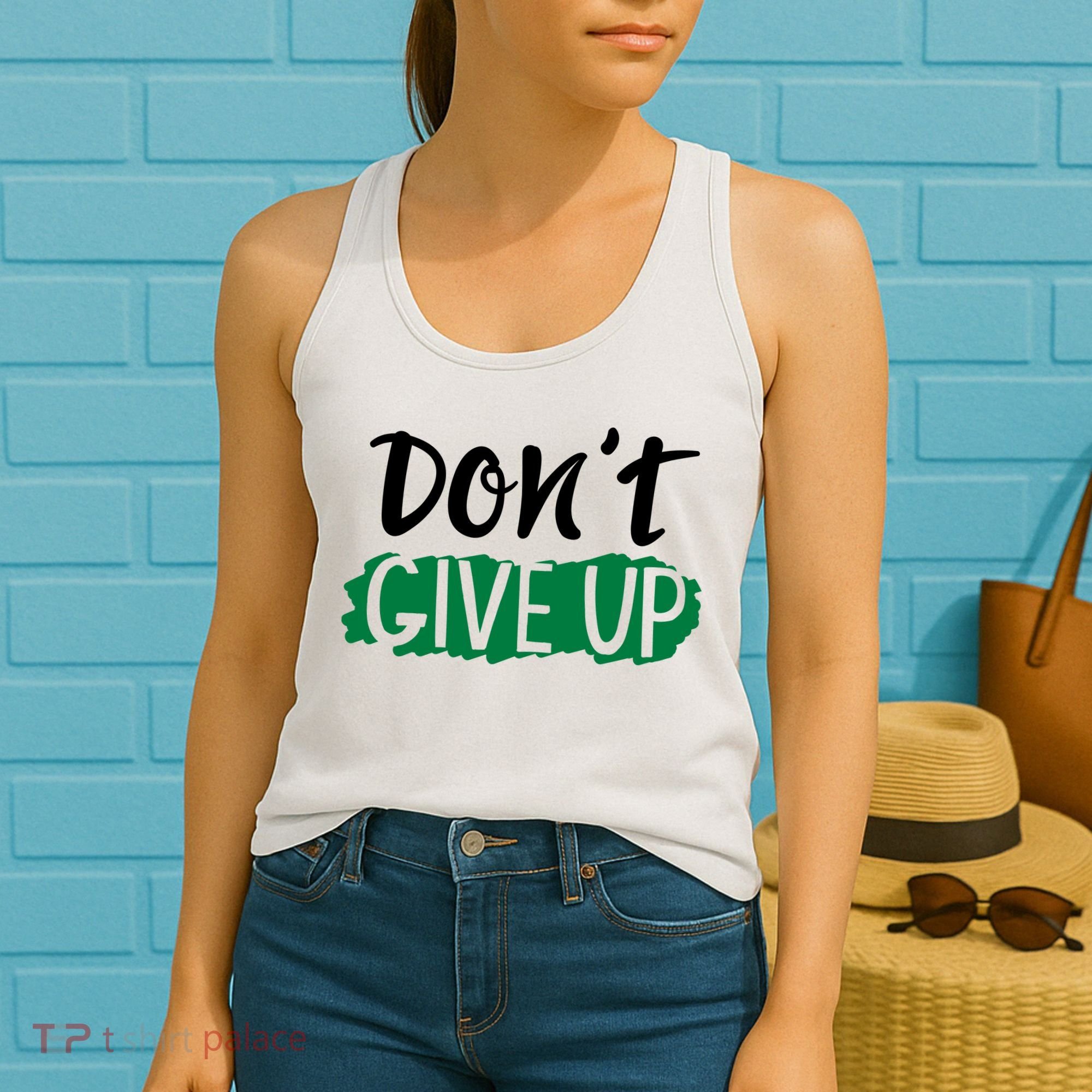 Don't Give Up Mental Health Awareness Women's Tank Top