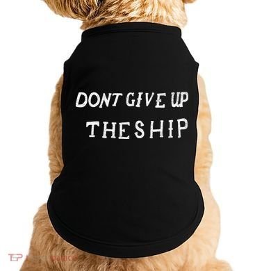 Dont Give Up The Ship Perry Battle Flag Gift Doggie Tank