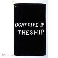 Dont Give Up The Ship Perry Battle Flag Gift Golf Towel thumb 0