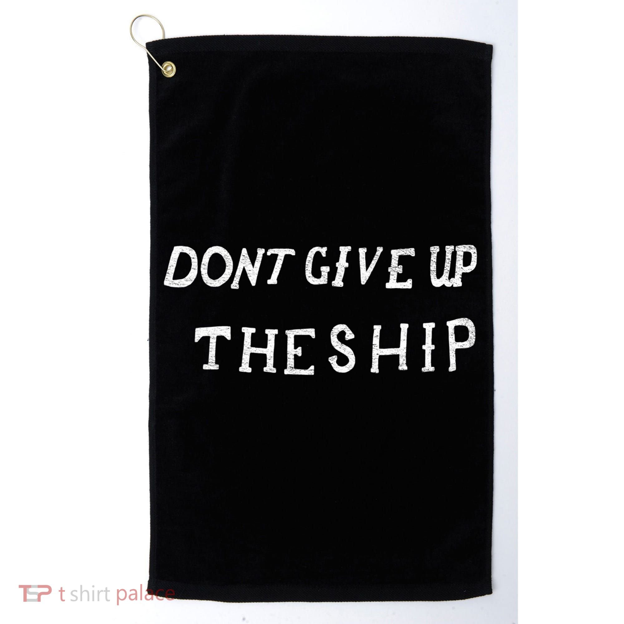 Dont Give Up The Ship Perry Battle Flag Gift Golf Towel