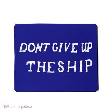 Dont Give Up The Ship Perry Battle Flag Gift Mousepad