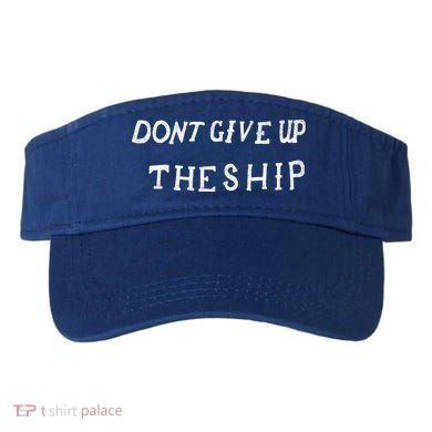 Dont Give Up The Ship Perry Battle Flag Gift Visor