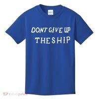 Dont Give Up The Ship Perry Battle Flag Gift Kids T-Shirt thumb 0