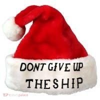 Dont Give Up The Ship Perry Battle Flag Gift Santa Hat thumb 0
